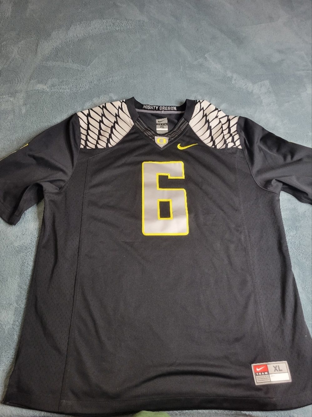 Nike Oregon Ducks Black Football Jersey - Size XL  De'anthony Thomas